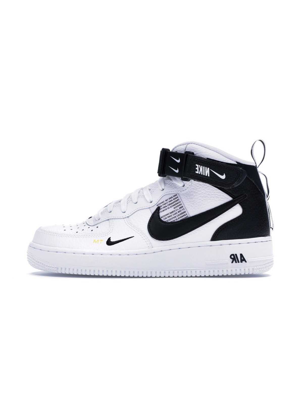 NIKE AIR FORCE MID ’07 LV8 WHITE SHOES