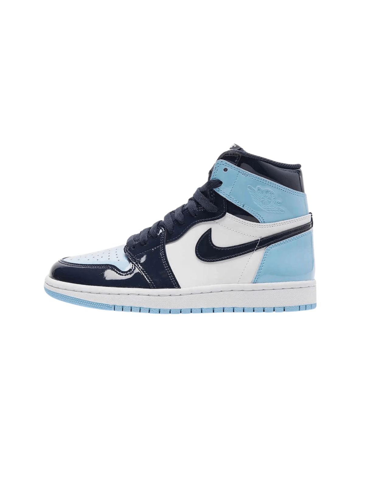 Nike air Jordan High 1 WHITE AND BLUE